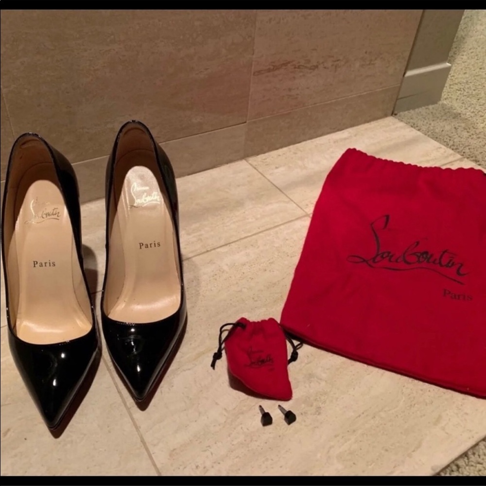 Christian Louboutin Pigalle Plato Heels Size 37.5
